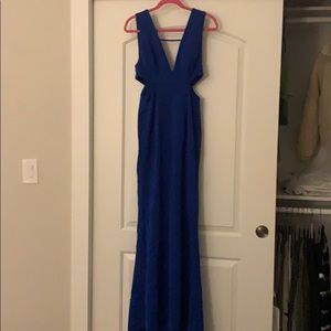 Adrianna papell cutout gown